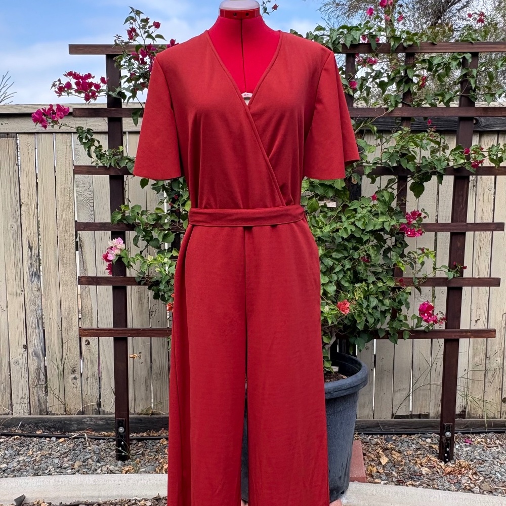 Short Sleeve Jumpsuit